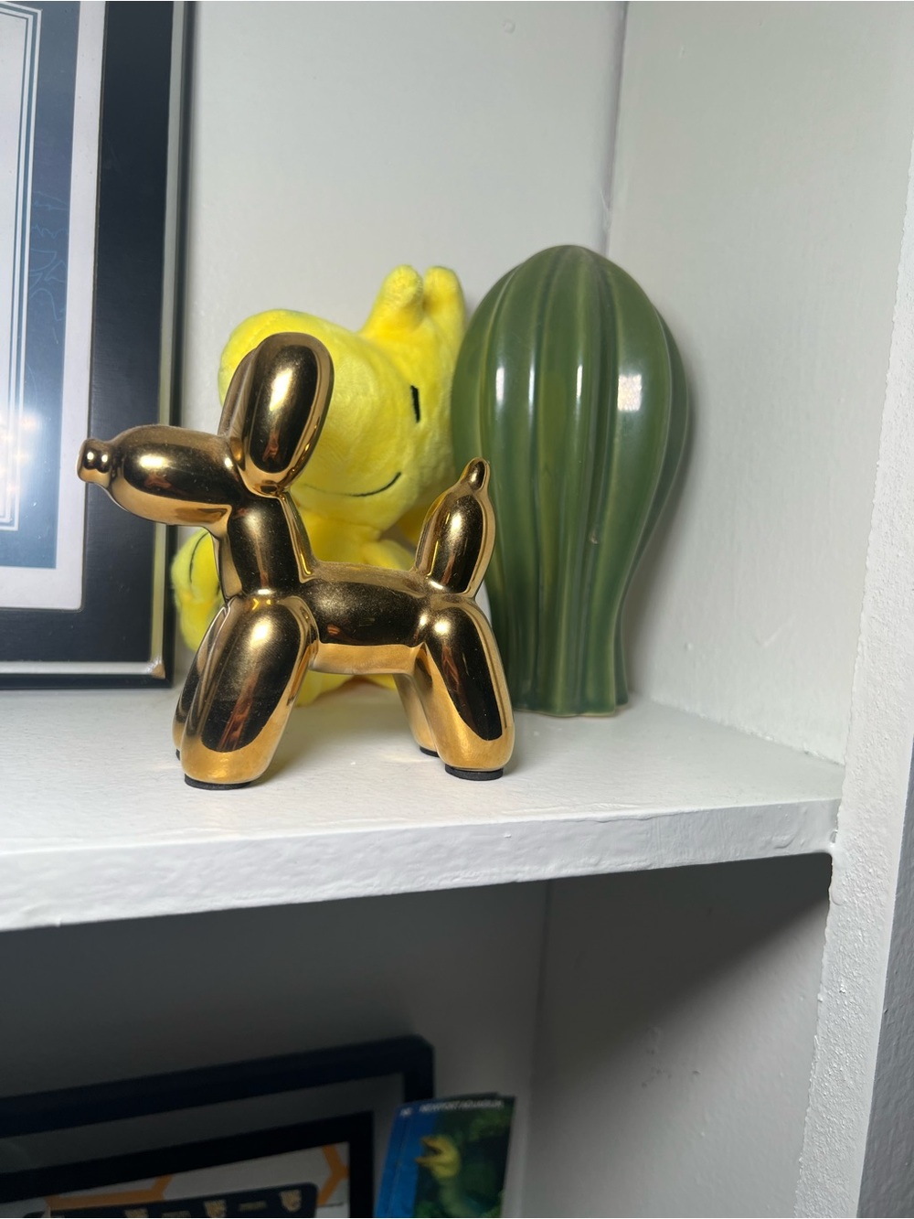 T.J.Maxx Metallic Gold Balloon Dog Figurine